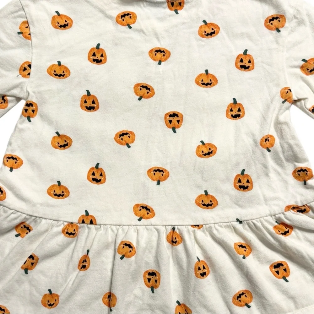 Bundle Of 3 Toddler Girl Halloween Tops And Dress Size 18 Months